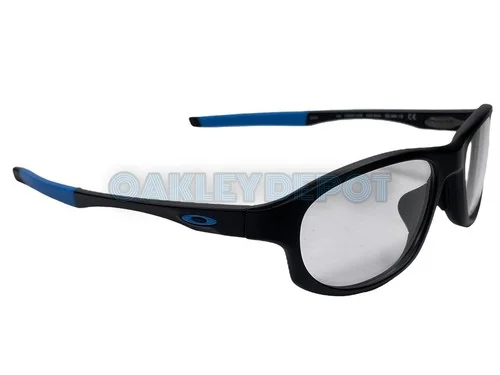 ✅🕶️ OAKLEY CROSSLINK OX8067-0156 SATIN BLACK/DEMO EYEGLASSES 56-18-143 (126) 4