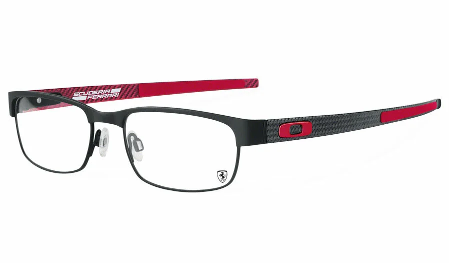 Eyeglasses Carbon Plate Black Ferrari Red (0455) Oakley Frames