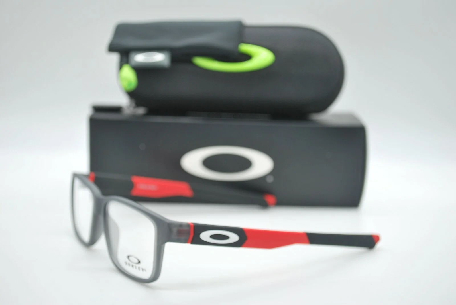 NEW OAKLEY KIDS OY8007-0250 OPH. FIELD DAY GREY EYEGLASSES FRAME RX 50-14