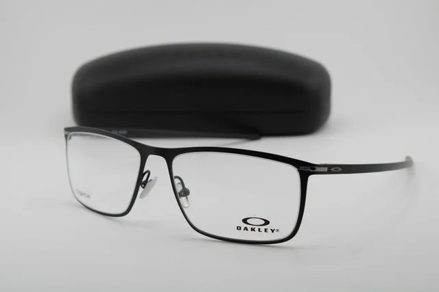NEW OAKLEY OX5138-0557 TIE BAR SATIN BLACK TITANIUM AUTHENTIC EYEGLASSES 57-16 1