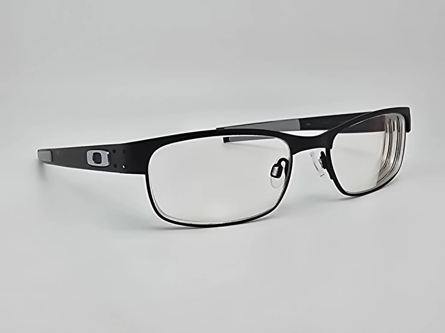 NEW OAKLEY OX5138-0557 TIE BAR SATIN BLACK TITANIUM AUTHENTIC EYEGLASSES 57-16 4