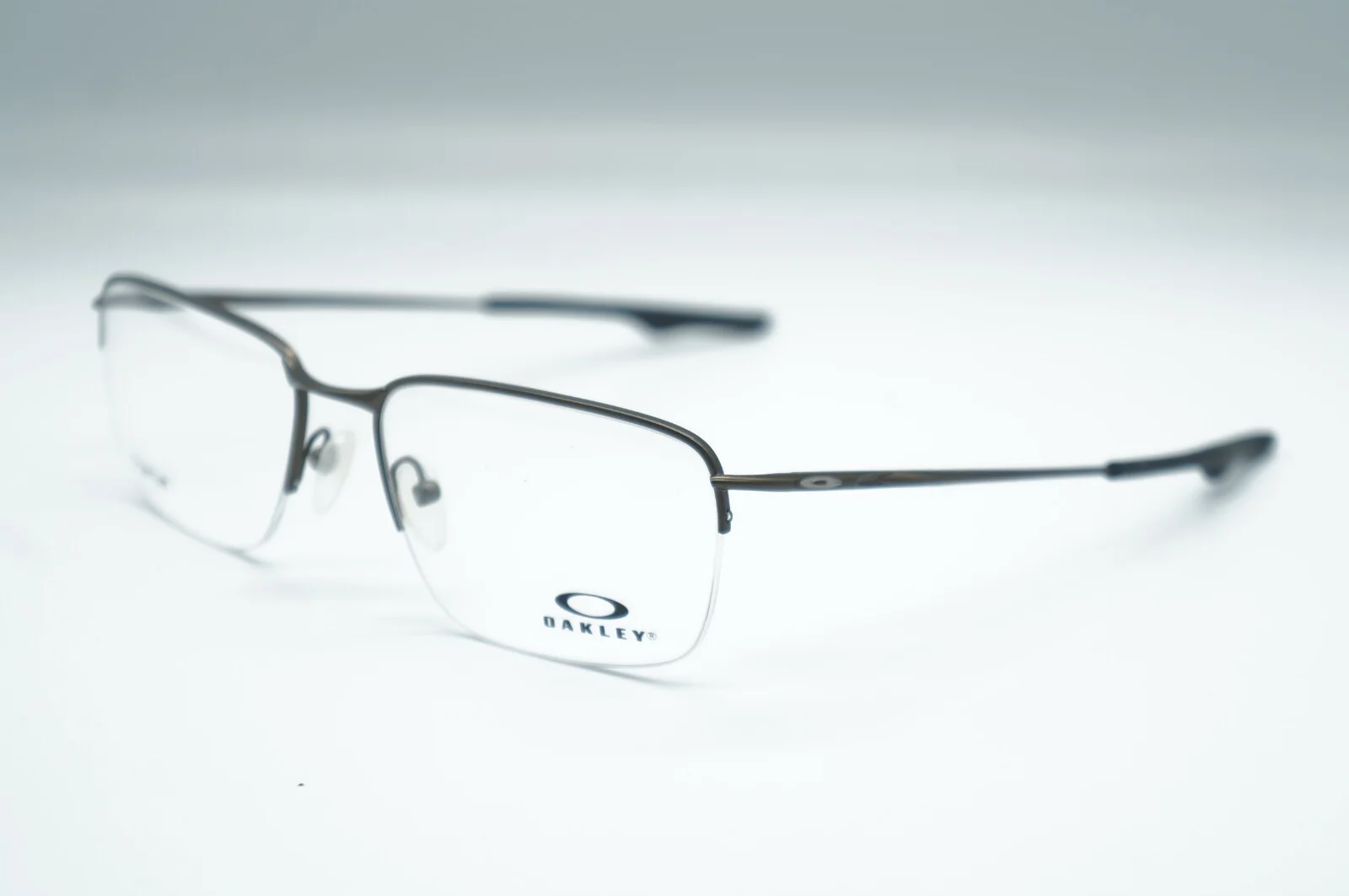 NEW OAKLEY OX5148-0256 WINGBACK SQ PEWTER AUTHENTIC EYEGLASSES FRAME 56-18