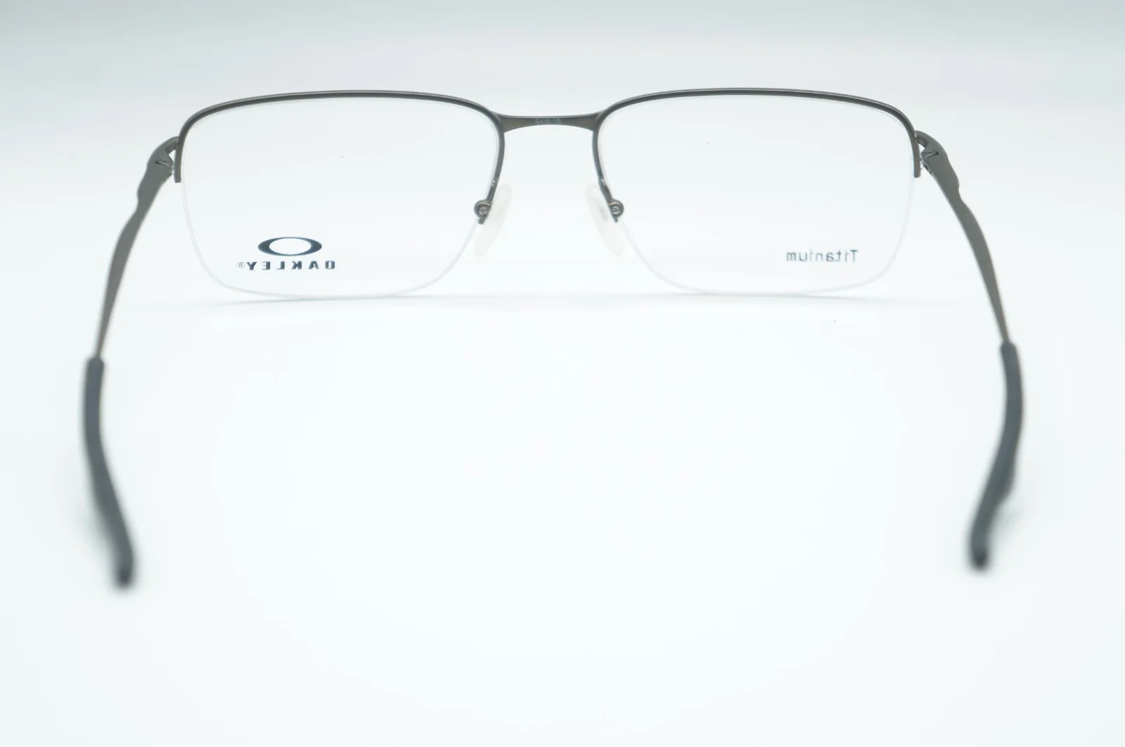 NEW OAKLEY OX5148-0256 WINGBACK SQ PEWTER AUTHENTIC EYEGLASSES FRAME 56-18 2
