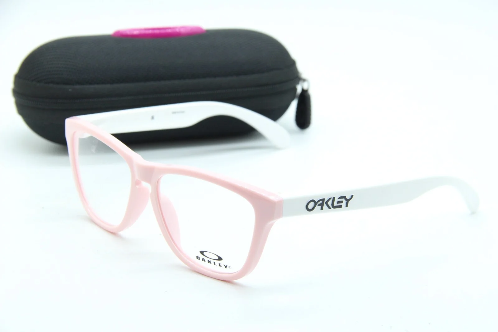 NEW OAKLEY OY8009F-0352 POLISHED MILKSHAKE PINK AUTHENTIC EYEGLASSES 52-14