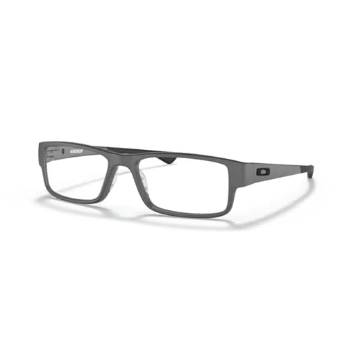 Oakley Airdrop OX8046 Eyeglasses Men Satin Black Rectangle 59 New 100% Authentic