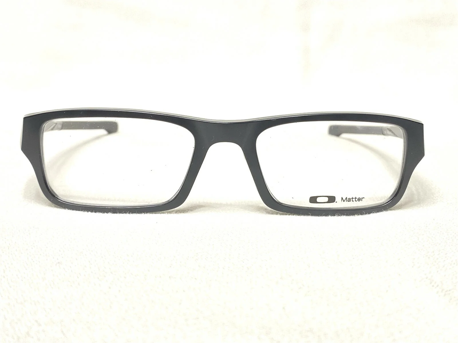 Oakley Chamfer OX8039-0149 Black Rectangle Eyeglasses Frames 140 Unisex Case 2