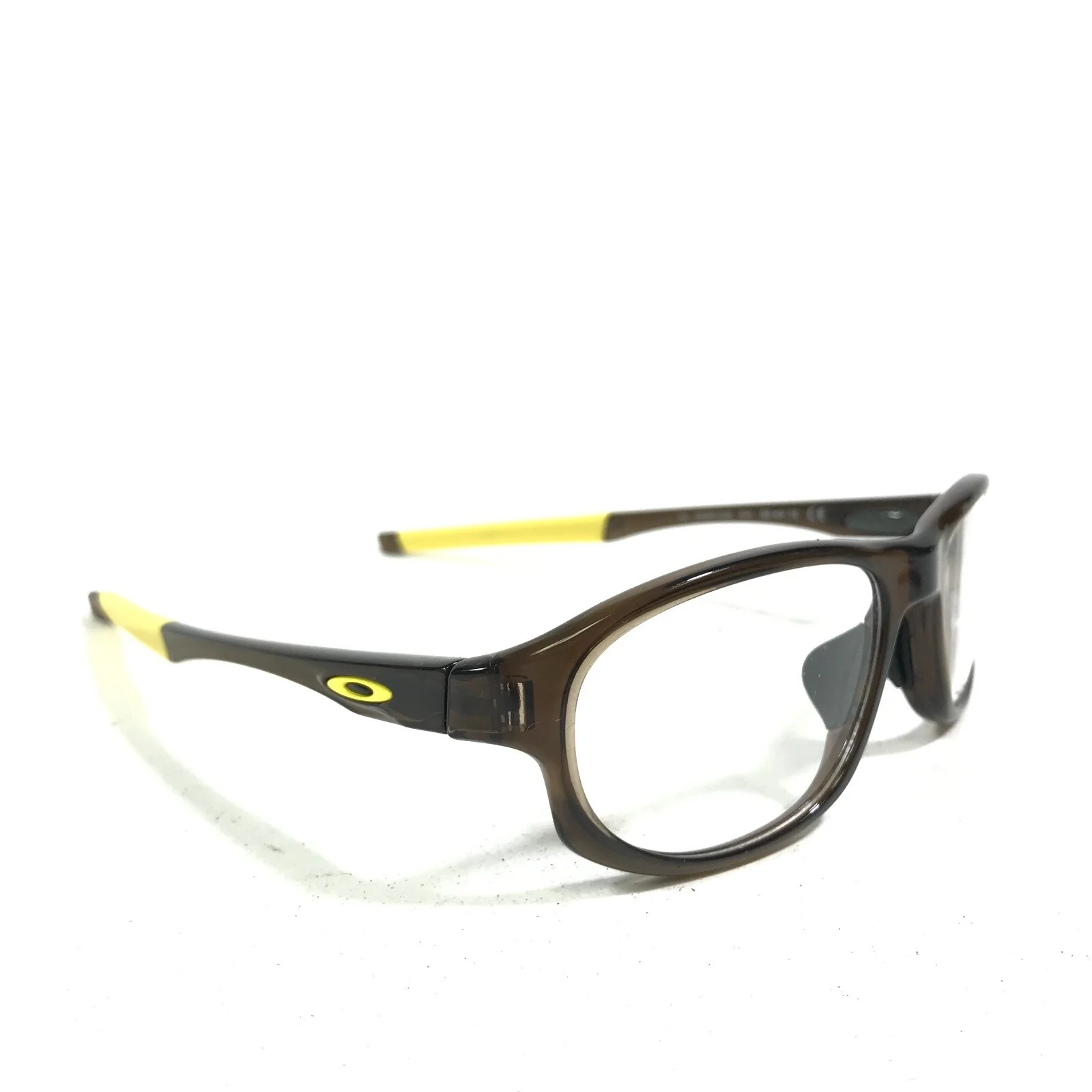 Oakley Crosslink OX8067-0356 Bark Eyeglasses Frames Brown Yellow 56-18-143 3