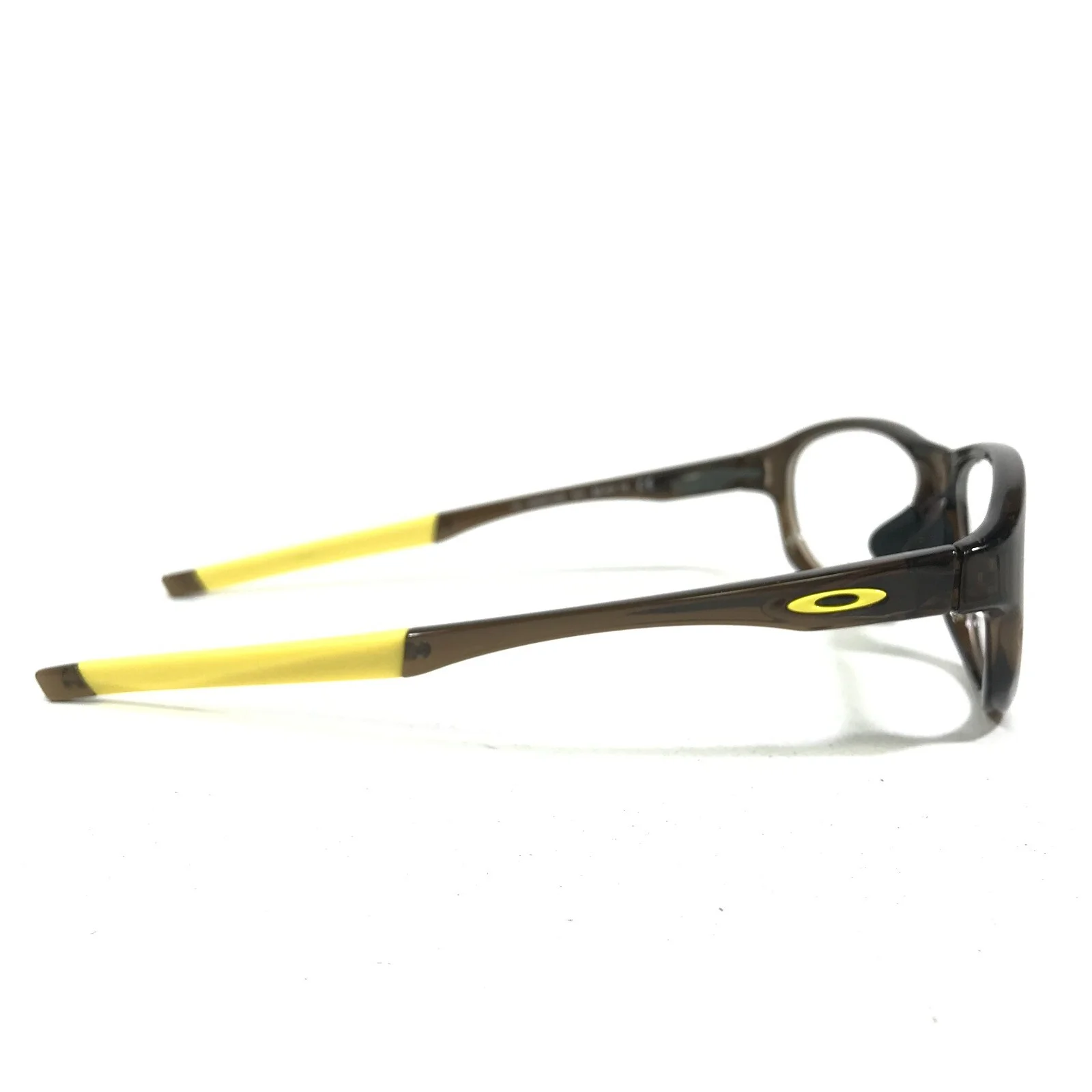 Oakley Crosslink OX8067-0356 Bark Eyeglasses Frames Brown Yellow 56-18-143 4
