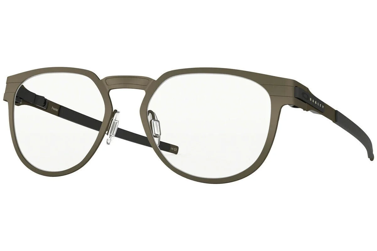 Oakley Diecutter OX 3229-0250 Pewter Black Optical Eyeglasses NWT OX3229 50MM