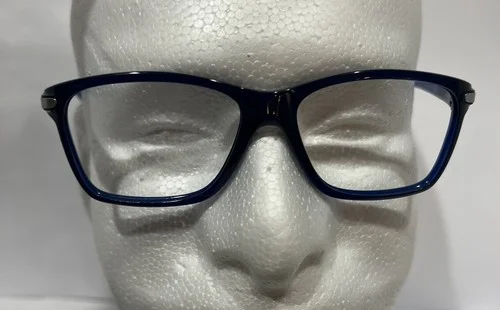 Oakley Eyeglasses Frames Cartwheel OY8010-0249 Polished Ice Blue Kids 49-14-122 3