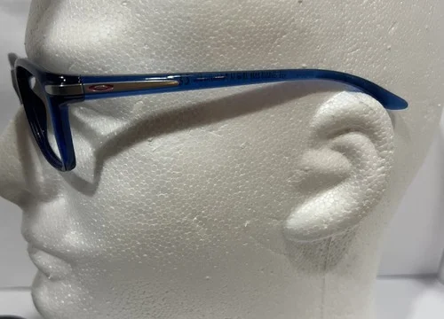 Oakley Eyeglasses Frames Cartwheel OY8010-0249 Polished Ice Blue Kids 49-14-122 4
