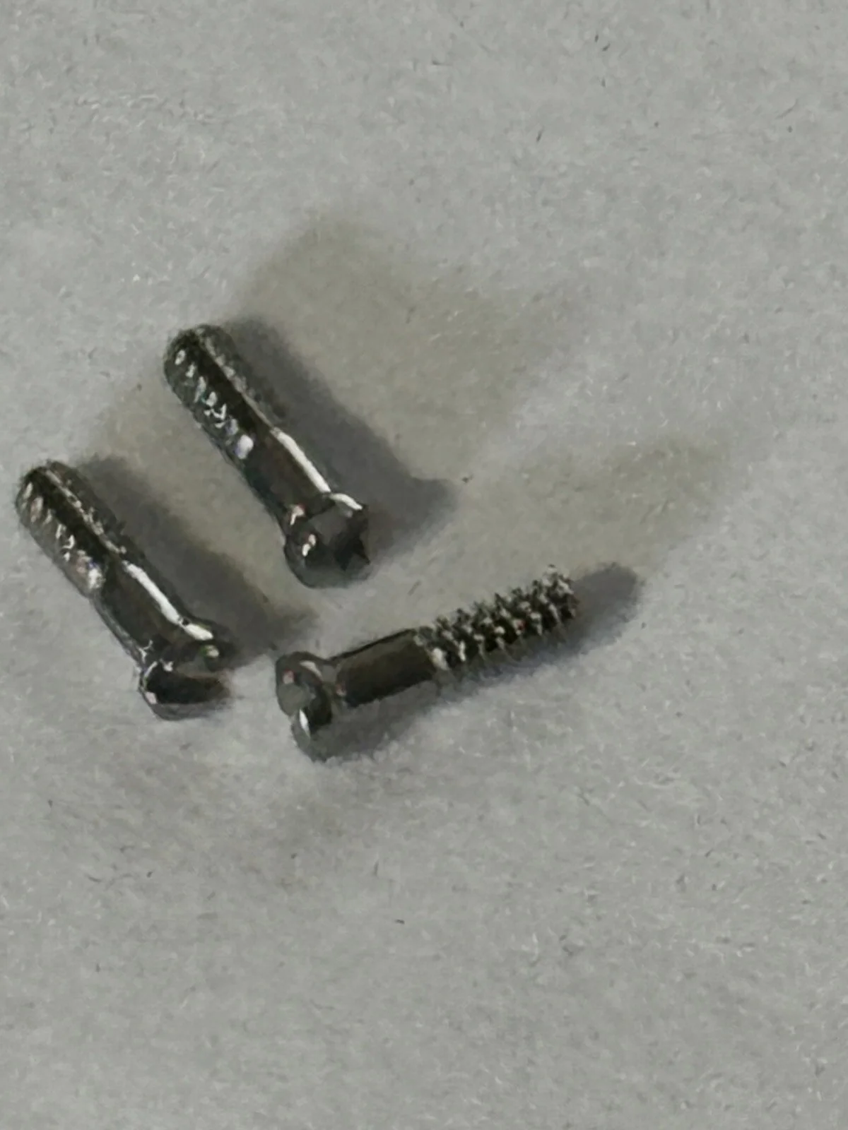 OAKLEY HIP TONE GLASSES REPLACEMENT SCREWS SET OF 3 PARTS AUTHENTIC EYEGLASSES 2