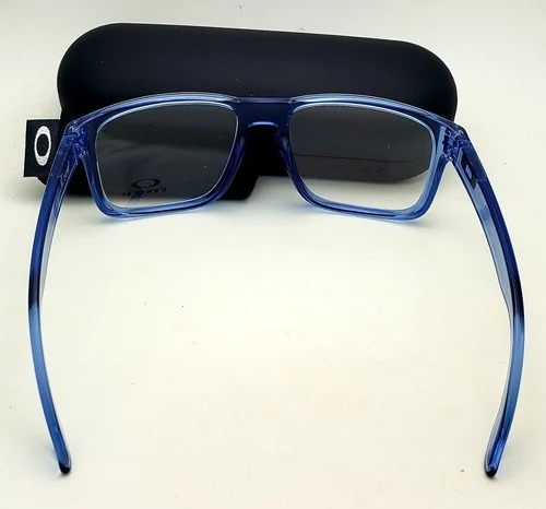 Oakley Holbrook Rx OX8156 Eyeglasses Transparent Blue 56mm New 100% Authentic 4