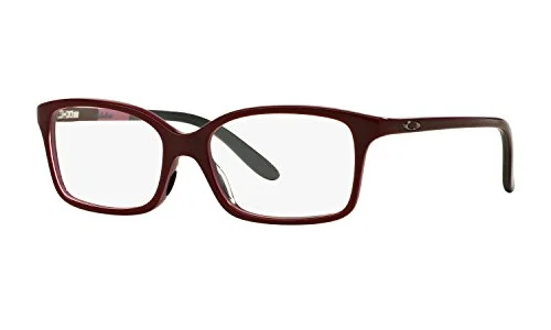 Oakley Intention OX1130-03 Eyeglasses, Dark Red Frame 52mm w/Clear Demo Lens