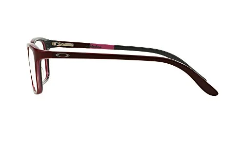 Oakley Intention OX1130-03 Eyeglasses, Dark Red Frame 52mm w/Clear Demo Lens 4