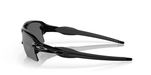 Oakley Mens OO9188 Flak 2.0 XL Rectangular Sunglasses, Polished Black/Prizm Black Polarized, 59 mm 2