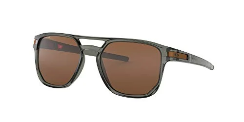 Oakley Mens OO9436 Latch Beta Square Sunglasses, Olive Ink/Prizm Tungsten, 54 mm 2