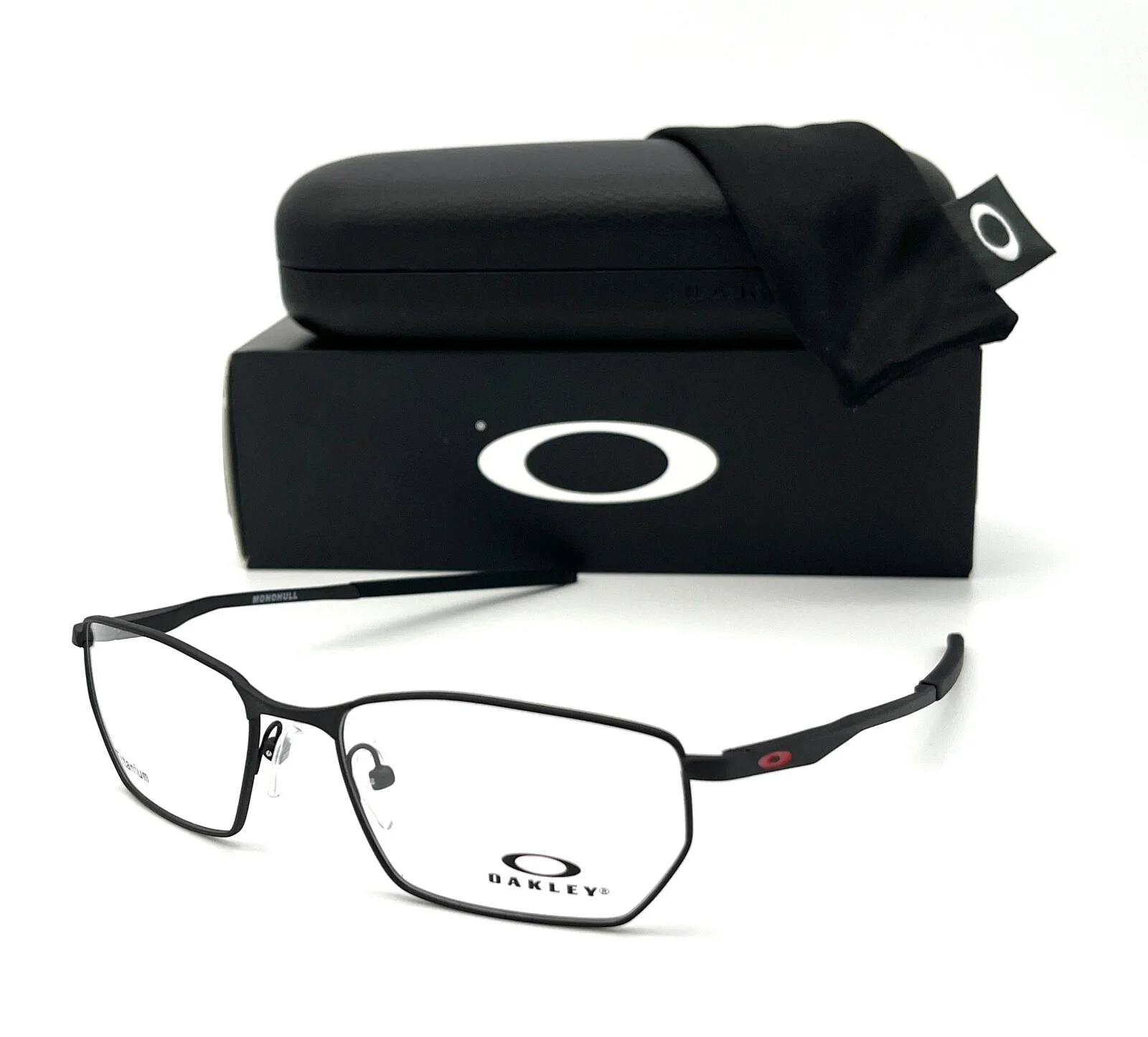 OAKLEY MONOHULL OX5151-0153 Stain Black / Demo Lens 53mm Eyeglasses