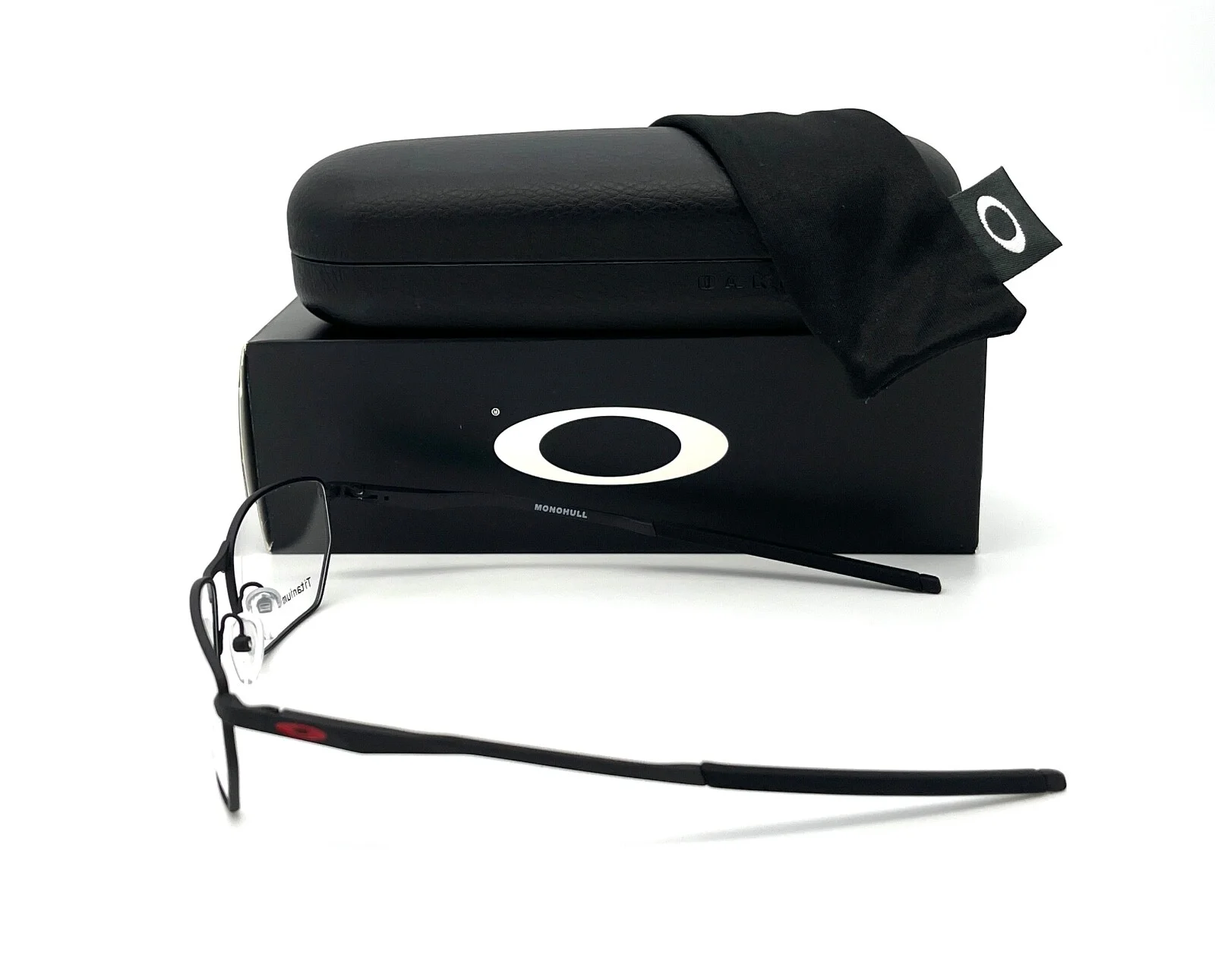 OAKLEY MONOHULL OX5151-0153 Stain Black / Demo Lens 53mm Eyeglasses 3