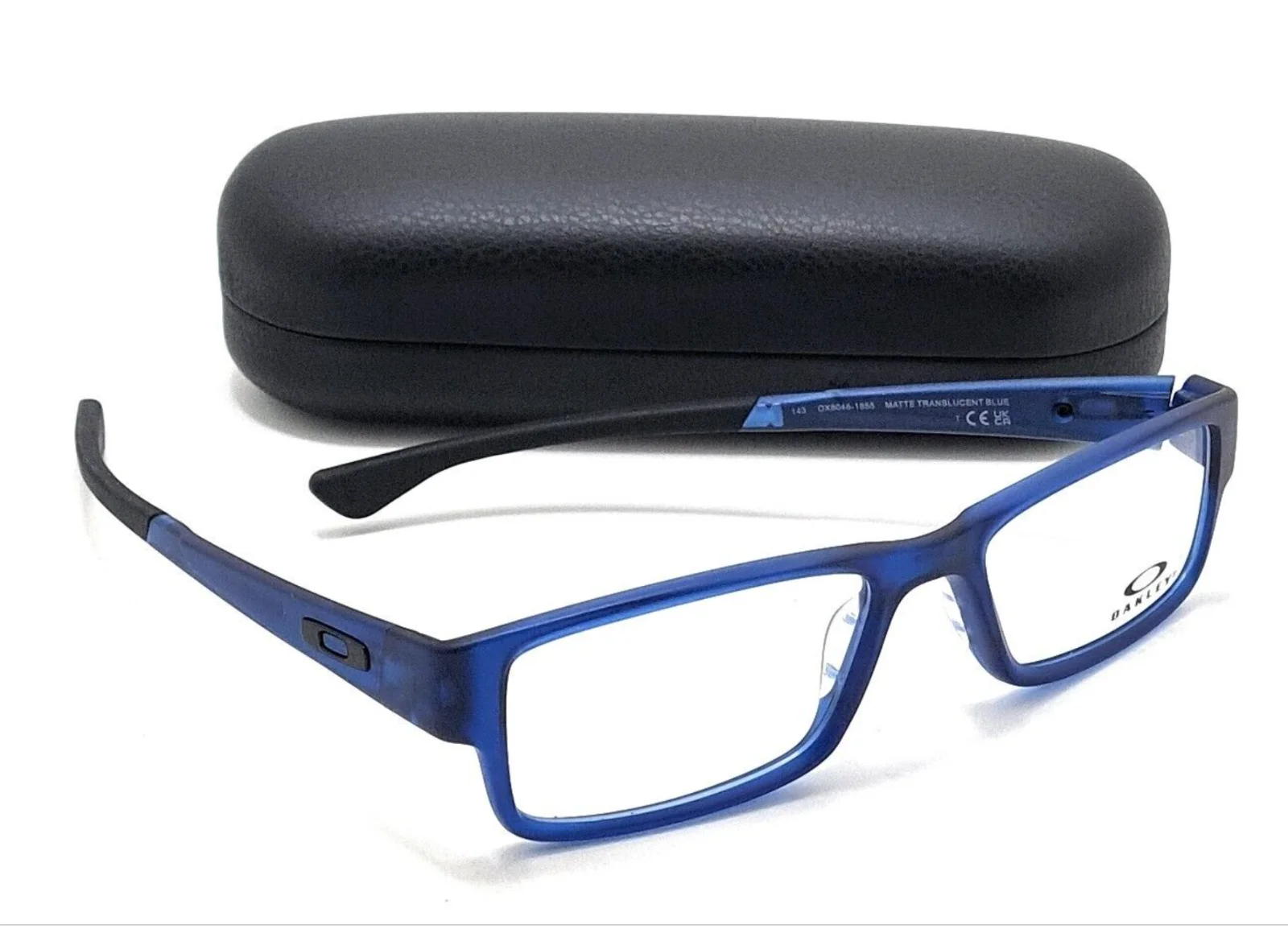 Oakley NEW Airdrop Matte Translucent Blue Frames 53-18-143 Eyeglasses OX8046