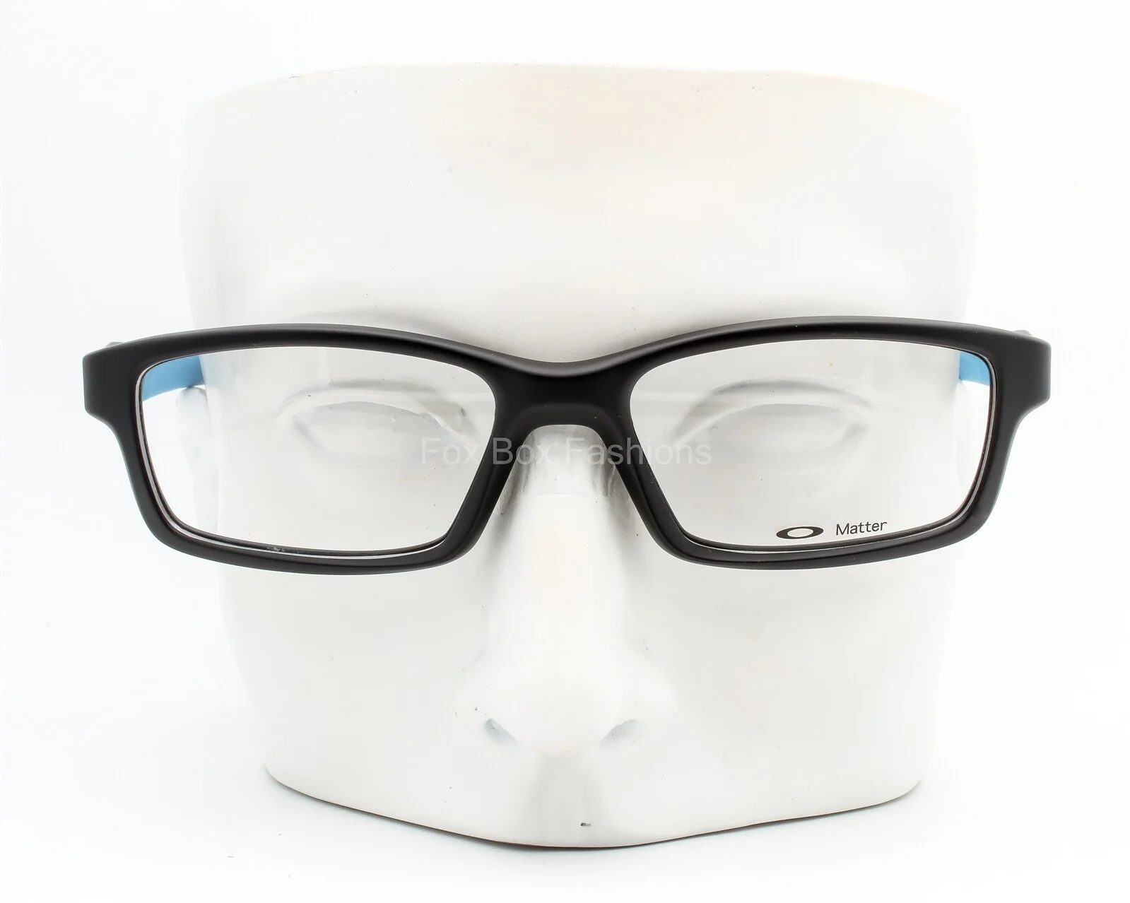 Oakley OX 8027-0153 Crosslink Eyeglasses Glasses Satin Black & Blue 53-17-140 3