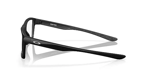 Oakley OX8178 Rafter Prescription eyewear Frames, Satin Black/Demo Lens, 57 mm 3