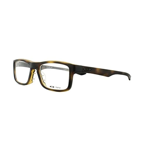 Oakley PLANK 2.0 OX8081-808104 Eyeglasses, Tortoise Brown Frame 49mm w/Clear Demo Lens