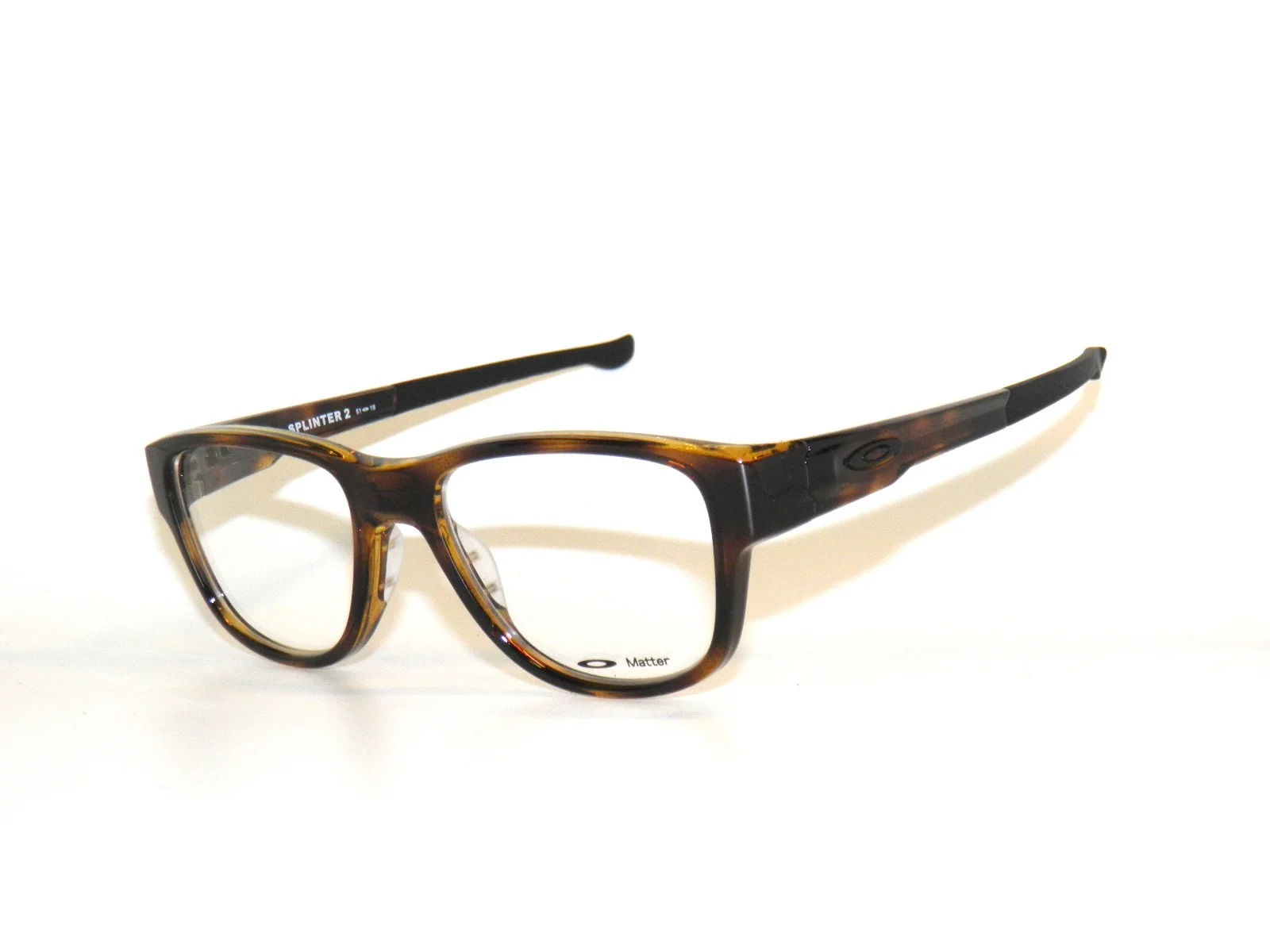 Oakley Splinter 2.0 8094-02 51 Polished Tortoise Eyeglasses Clearance Frame