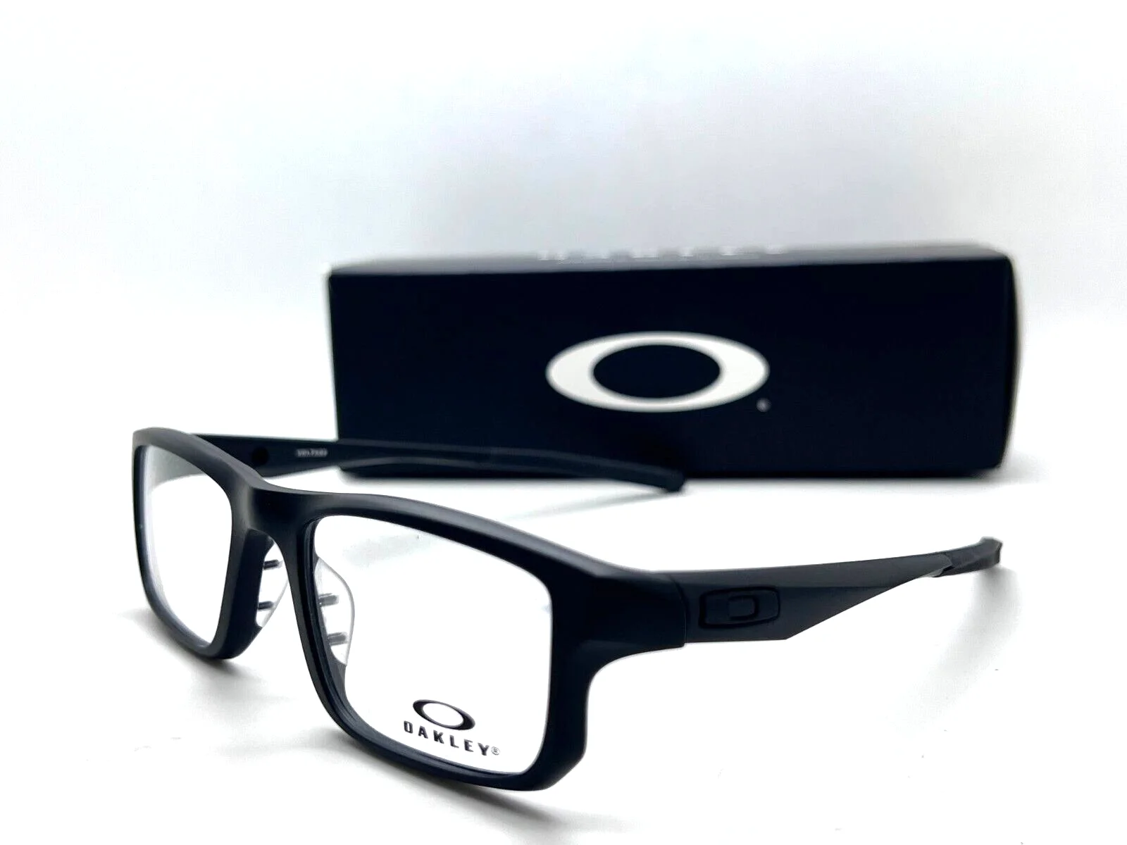 OAKLEY VOLTAGE OX 8049-0153 SATIN BLACK 53-19-137MM OPTICAL Eyeglasses NIB 3