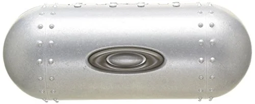Oakley Womens Large Metal Vault Sunglass Case, Silver